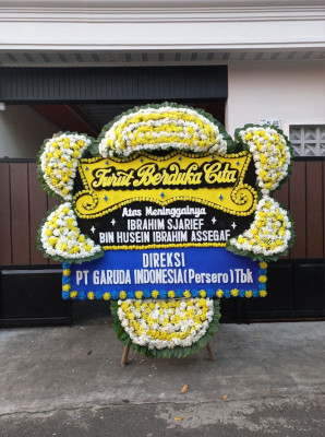 Papan Bunga Duka di Telaga Antang