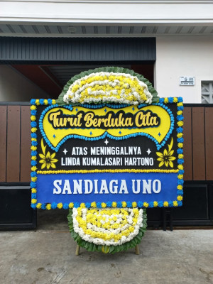 Papan Bunga Duka di Telaga Antang